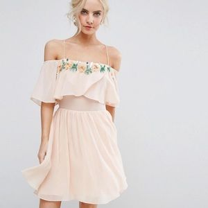ASOS PETITE embellished dress
